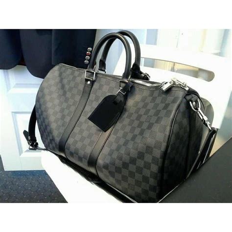 black check louis vuitton bag.